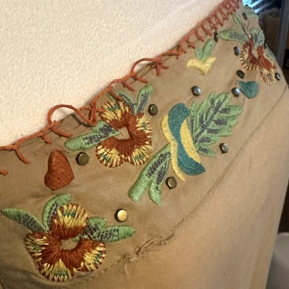 Hard To Find Uno Core Vintage off the Shoulder Jumper with Embellishments Small - Picture 2 of 12